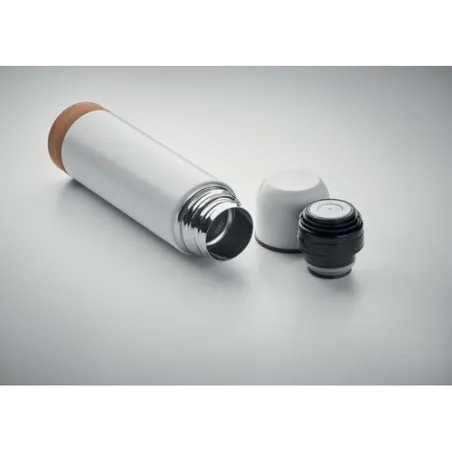 Bouteille isotherme écologique personnalisée 500ml AVENTUR Matières : coton Taille textile : L Couleurs : fuchsia livraison expr