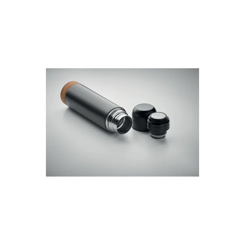 Bouteille isotherme écologique personnalisée 500ml AVENTUR Matières : coton Taille textile : M Couleurs : fuchsia personnalisati