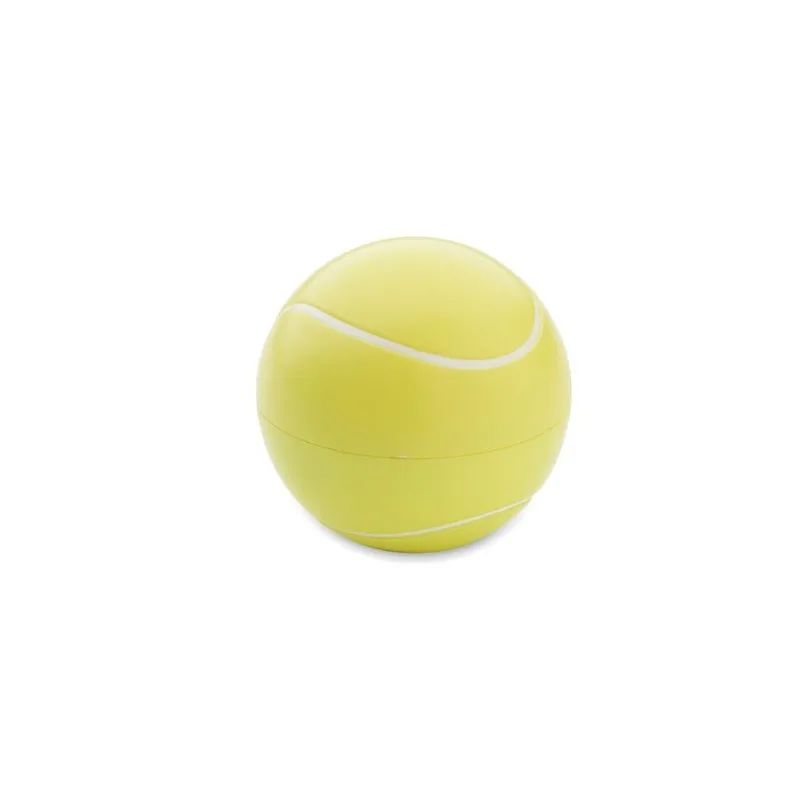 Baume à lèvres écologique et personnalisé balle de tennis – Tennis Matières : coton Taille textile : L Couleurs : gris souris go