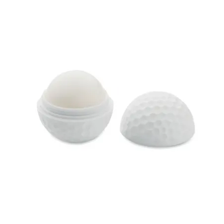 Baume à lèvres personnalisé SPF10 vanille écologique balle de golf Matières : coton Taille textile : M Couleurs : gris souris