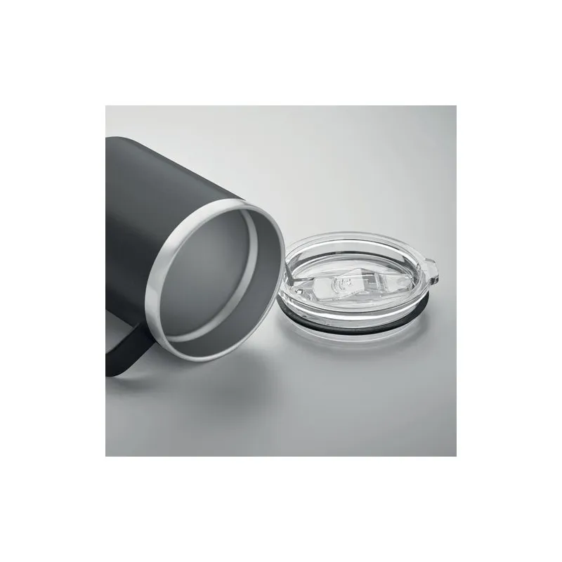 Gobelet Écologique Double Paroi 300 ml Personnalisé | INARI Matières : coton Taille textile : XXL Couleurs : bleu denim cadeau c