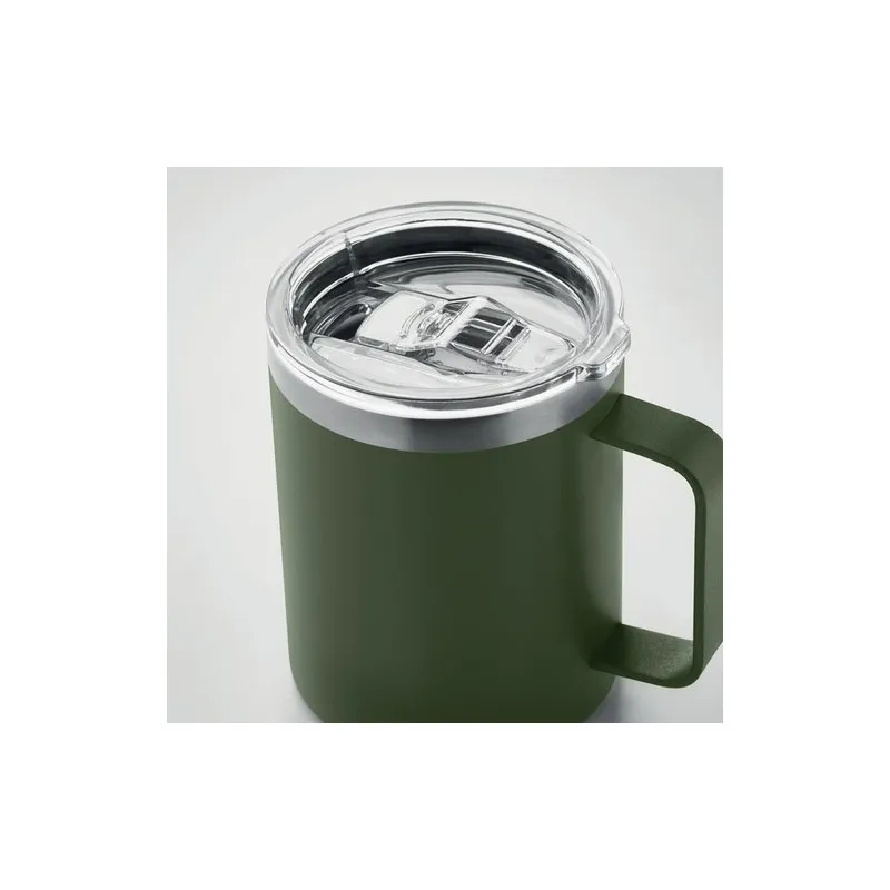 Gobelet Écologique Double Paroi 300 ml Personnalisé | INARI Matières : coton Taille textile : L Couleurs : bleu denim cadeau ent