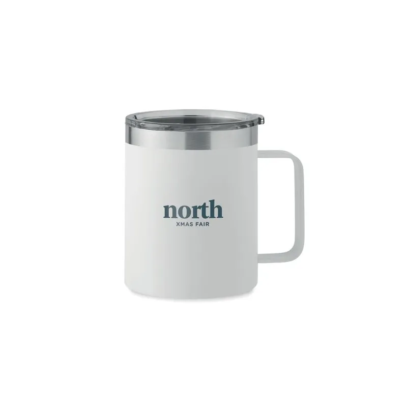 Gobelet Écologique Double Paroi 300 ml Personnalisé | INARI Matières : coton Taille textile : XXL Couleurs : vert armée personna