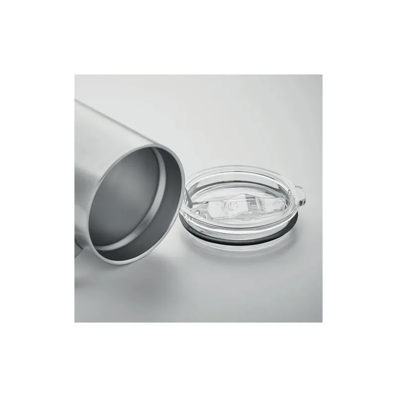 Gobelet Écologique Double Paroi 300 ml Personnalisé | INARI Matières : coton Taille textile : S Couleurs : vert armée cadeau aff