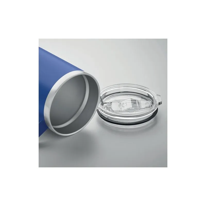 Gobelet Écologique Double Paroi 300 ml Personnalisé | INARI Matières : coton Taille textile : S Couleurs : bleu denim marquage c