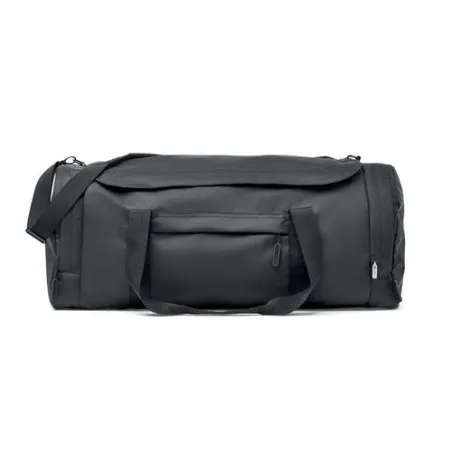 Grand sac de sport écologique en RPET 300D | VALLEY DUFFLE Matières : coton Taille textile : XS Couleurs : rouge personnalisable