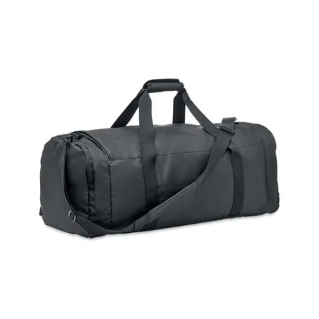 Grand sac de sport écologique en RPET 300D | VALLEY DUFFLE Matières : coton Taille textile : XS Couleurs : rouge cadeau entrepri