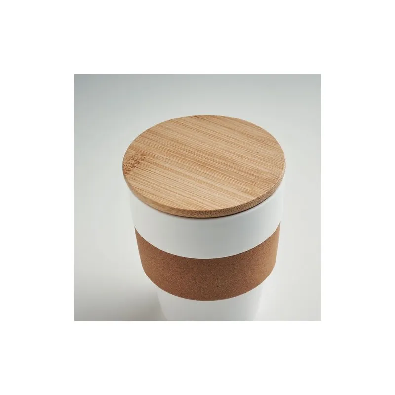 Gobelet Réutilisable Écologique en PP 300 ml - GALAO Matières : polypropylène (PP) Couleurs : blanc goodies entreprise design