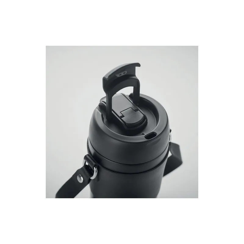 Gobelet Double Paroi Écologique 700 ml Personnalisé AIRA Matières : PET recyclé Couleurs : bleu clair transparent goodies public