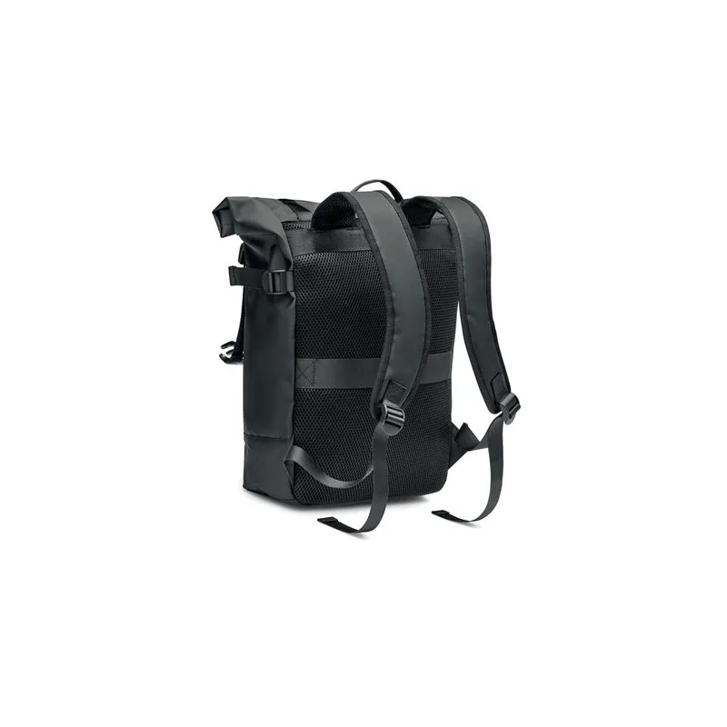 Sac enroulable personnalisé en Tarpaulin 50C - JAYA BAG Matières : PVC Couleurs : noir cadeau entreprise pas cher