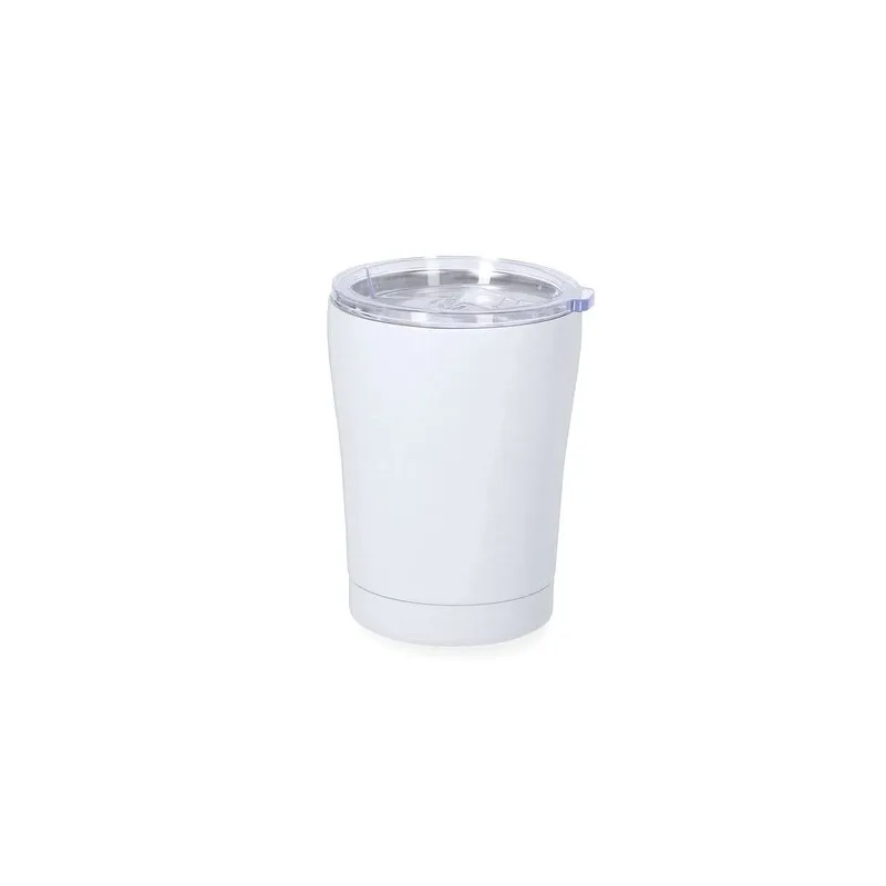 Verre thermique personnalisé pas cher - Liku Matières : silicone Couleurs : bleu cadeau entreprise pas cher