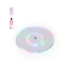 Sous-Verre Éclairé LED Personnalisé pour vos Boissons Pas Cher - Vitaly Matières : élasthanne Taille textile : S Couleurs : bleu 2