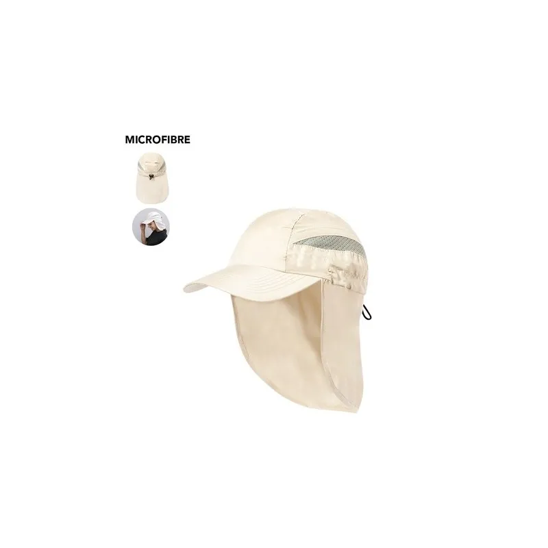 Casquette Publicitaire Idéale Levant Matières : PU Couleurs : orange marquage laser ultra précis