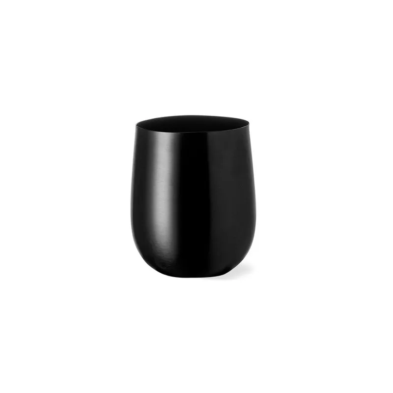 Verre en Aluminium Publicitaire Unique Amely Couleurs : bleu cadeau client original