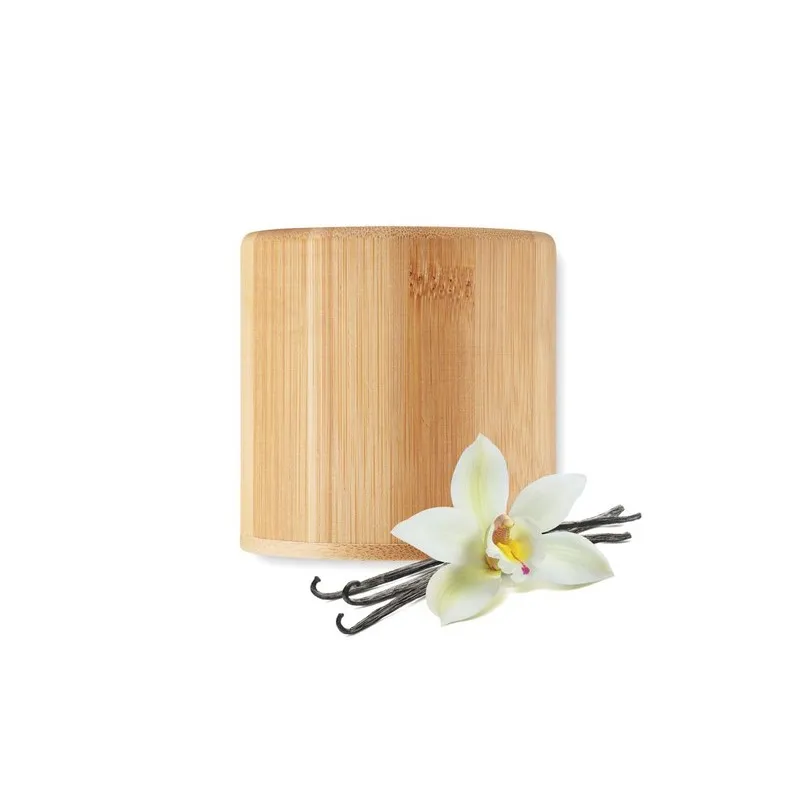 Bougie parfumée écologique en cire végétale 160 g - GIZA Matières : coton recyclé Taille textile : XS Couleurs : noir impression