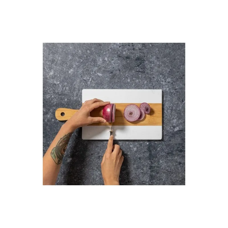 Planche Écologique Personnalisée à Découper Lonsen Couleurs : gris cadeau collaborateur premium