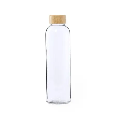 Gourde en Verre Personnalisée de 500ml - Yonsol Couleurs : bleu personnalisable avec votre logo
