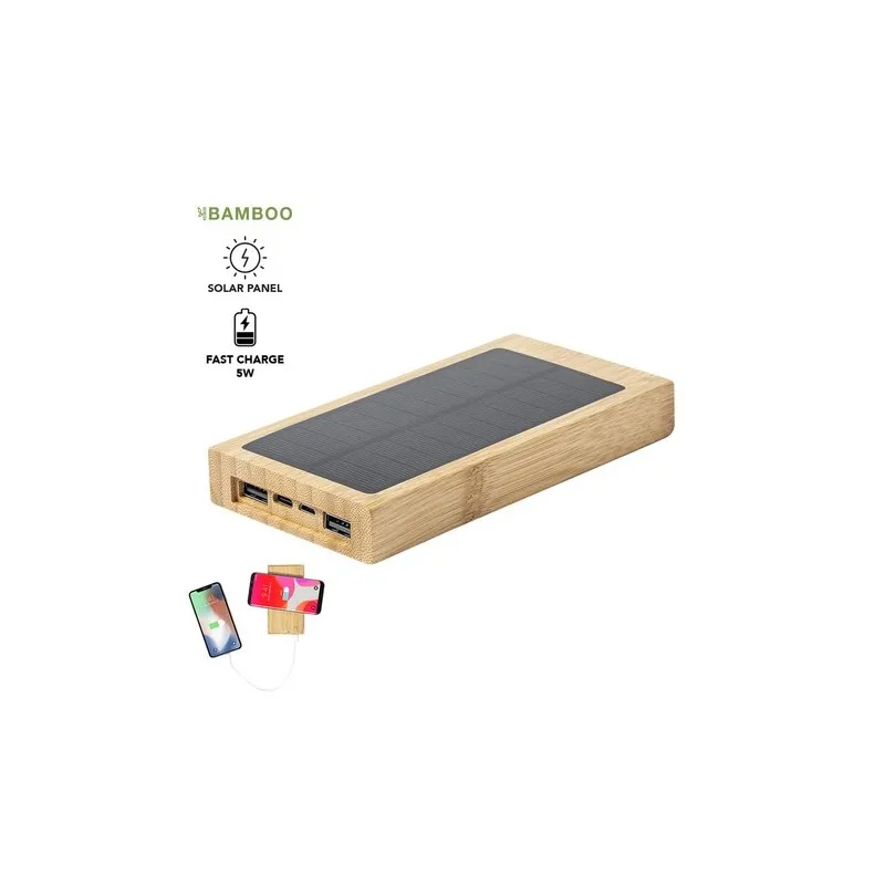 Batterie personnalisée 10 000 mAh - Power Bank Diuk Fsc Matières : coton Taille textile : XXL Couleurs : blanc