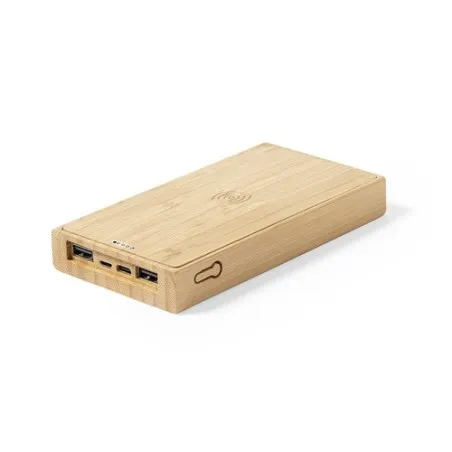 Batterie personnalisée 10 000 mAh - Power Bank Diuk Fsc Matières : coton Taille textile : XXL Couleurs : blanc impression haute 