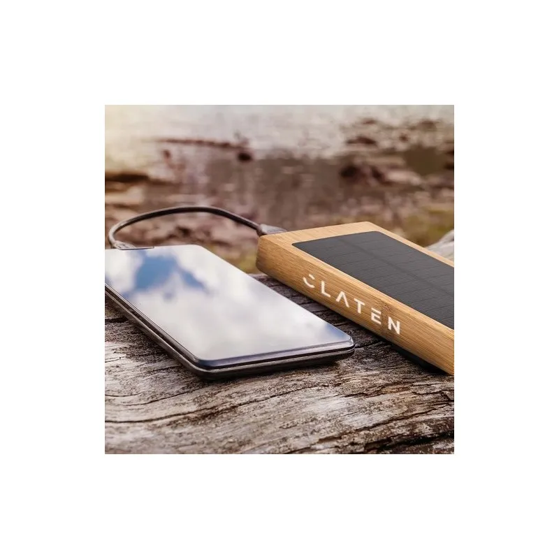 Batterie personnalisée 10 000 mAh - Power Bank Diuk Fsc Matières : coton Taille textile : XXL Couleurs : blanc marquage laser ul
