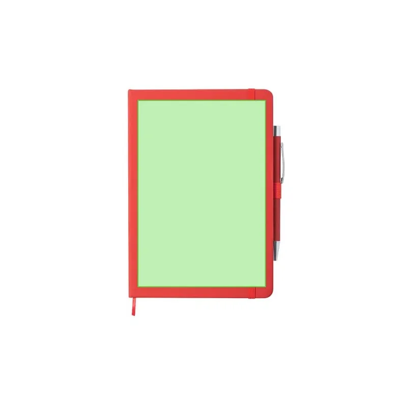 Bloc Notes Personnalisé Écologique Objet Publicitaire - Robin Couleurs : noir goodies entreprise design