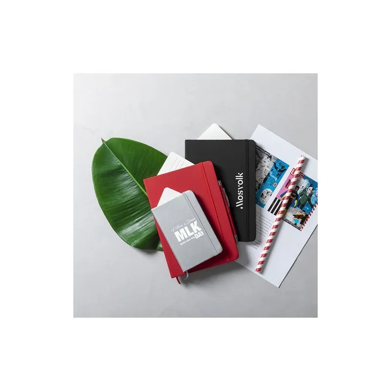 Bloc Notes Personnalisé Écologique Objet Publicitaire - Robin Couleurs : blanc marquage laser ultra précis