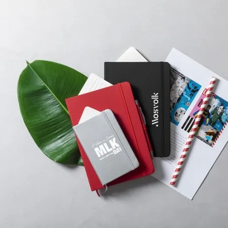 Bloc Notes Personnalisé Écologique Objet Publicitaire - Robin Couleurs : blanc marquage laser ultra précis