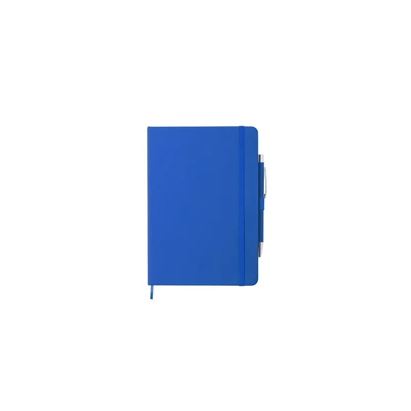 Bloc Notes Personnalisé Écologique Objet Publicitaire - Robin Matières : aluminium Couleurs : bleu objet promotionnel éco-respon