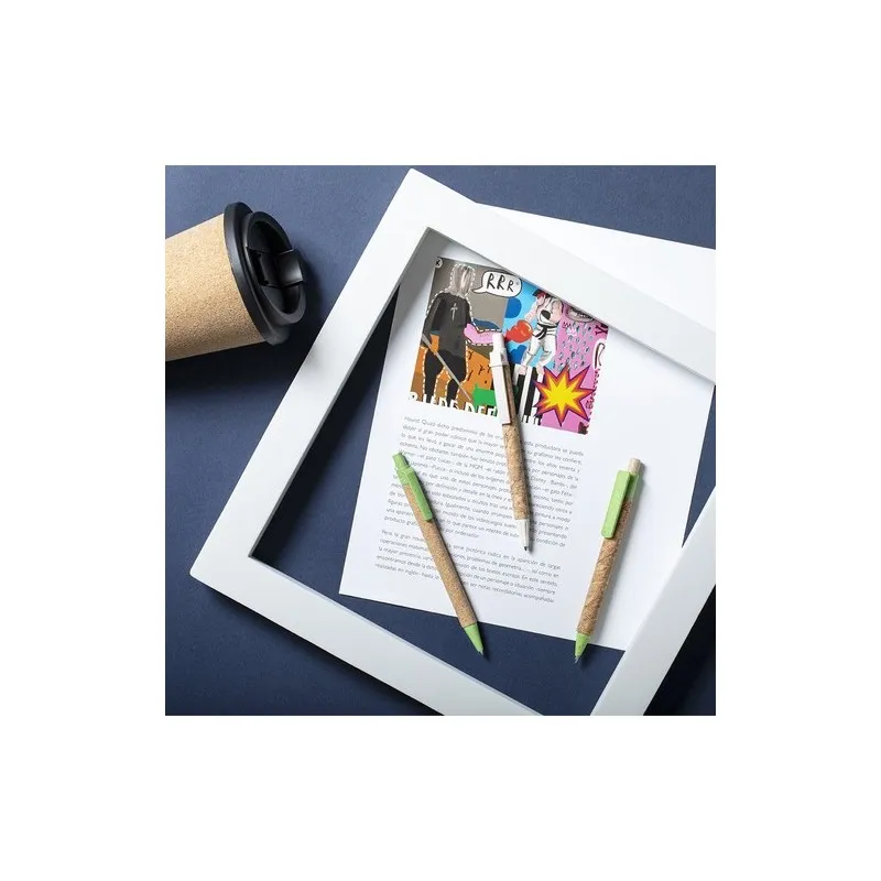 Stylo Écologique Personnalisé pour Cadeau d'Entreprise - Yarden Matières : aluminium Couleurs : argenté objet promo petit budget