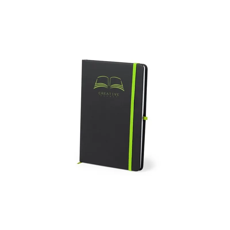 Carnet Personnalisable Écologique Bloc Notes Kefron Matières : acier inoxydable Couleurs : argenté marquage couleur éclatante