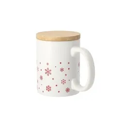 Tasse personnalisée pas chère Helogran Matières : papier Couleurs : bleu royal