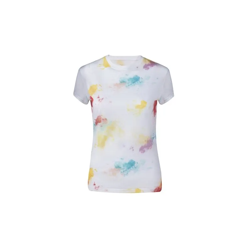 T-Shirt Femme Personnalisé Confortable et Stylé pas cher Hearvin Matières : métal Couleurs : jaune marquage laser ultra précis