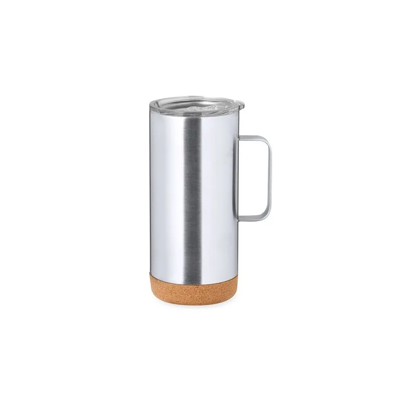 Tasse Isotherme Écologique Personnalisée Thermique - Frilan Matières : métal Couleurs : noir