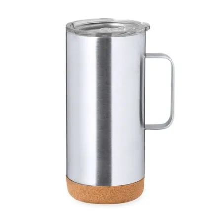 Tasse Isotherme Écologique Personnalisée Thermique - Frilan Matières : métal Couleurs : noir