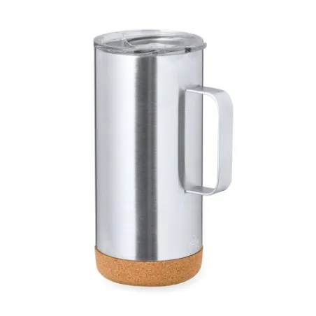 Tasse Isotherme Écologique Personnalisée Thermique - Frilan Matières : métal Couleurs : noir cadeau entreprise pas cher