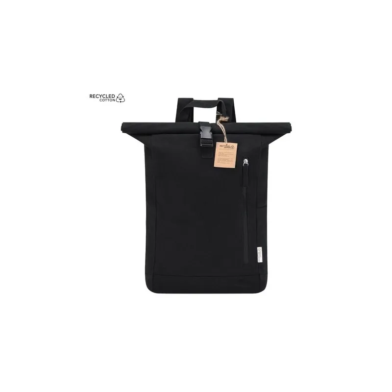 Sac à dos personnalisé pas cher Antrim Matières : aluminium Couleurs : noir personnalisable avec votre logo