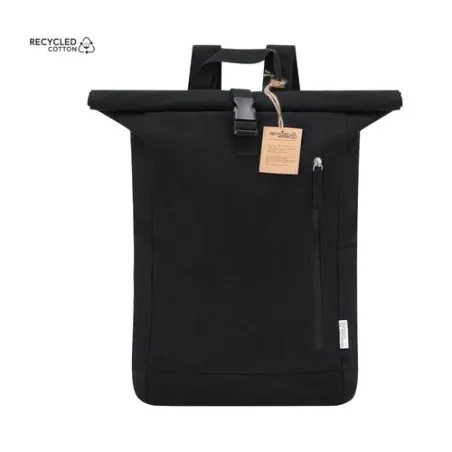 Sac à dos personnalisé pas cher Antrim Matières : aluminium Couleurs : noir personnalisable avec votre logo
