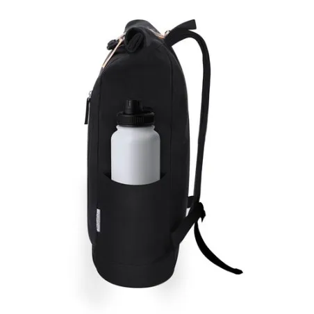 Sac à dos personnalisé pas cher Antrim Matières : aluminium Couleurs : noir impression haute définition