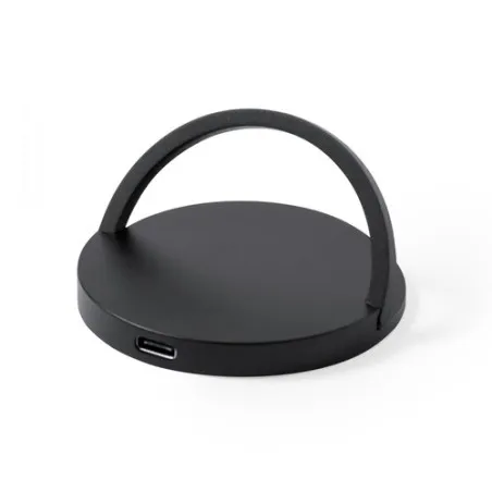 Chargeur Sans Fil Personnalisable 15W Écologique Bellmer Couleurs : jaune objet promotionnel éco-responsable