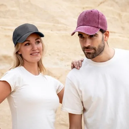 Casquette Personnalisée Écologique Zorp Couleurs : blanc impression logo haute qualité