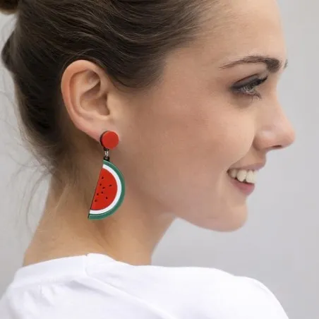 Boucles d'Oreille Kely - Originalité Fruitée