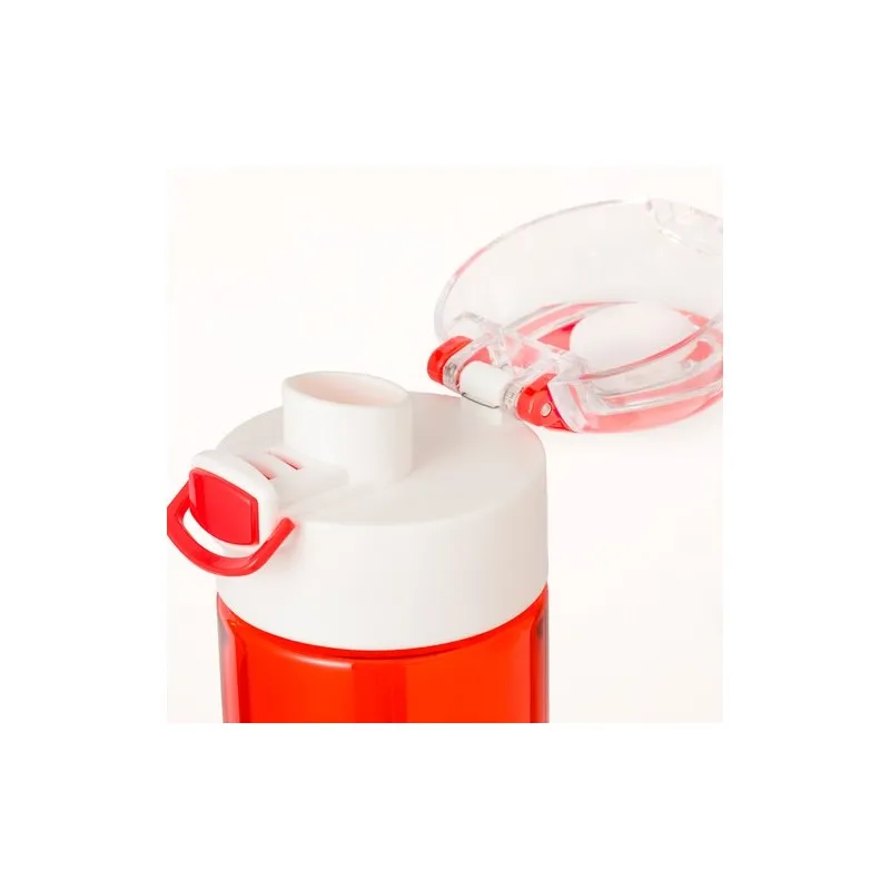 Gourde Personnalisée Pratique - Tanely Matières : PVC Couleurs : rouge personnalisation sur mesure