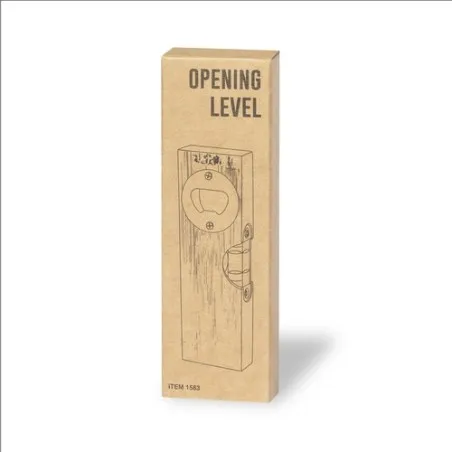 Décapsuleur Multifonctions en Bambou - Level Ouvre Bouteille Nudok Personnalisé