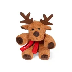 Peluche Personnalisée Cadeau de Noël Kostan Matières : bambou Couleurs : brun 2