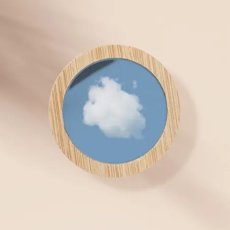 Miroir Arendel en Bambou Écologique