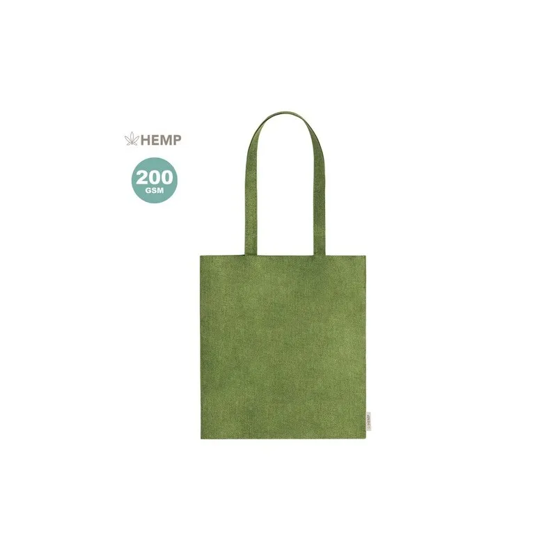 Sac Écologique en Chanvre Pratique et Personnalisé Misix pas cher Matières : coton Couleurs : bleu cobalt cadeau collaborateur p