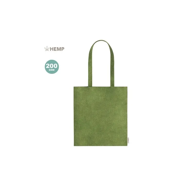 Sac Écologique en Chanvre Pratique et Personnalisé Misix pas cher Matières : coton Couleurs : noir cadeau entreprise pas cher