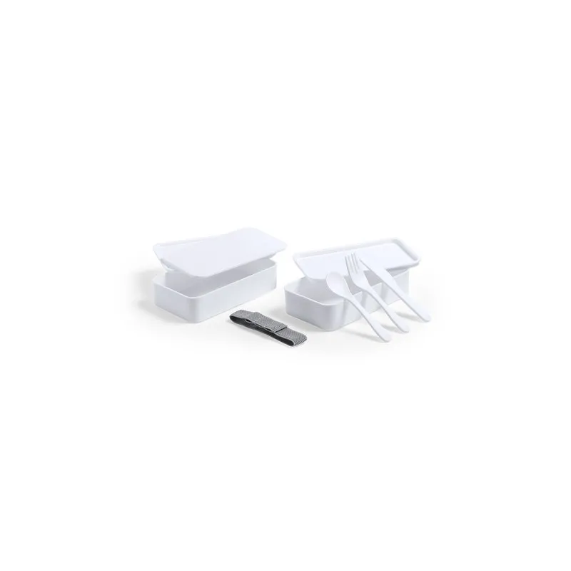 Gamelle Antibactérienne Personnalisée Pratique et Saine - Fandex Matières : aluminium Couleurs : gris marquage laser ultra préci