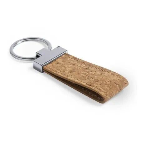 Porte-Clés Écologique Personnalisé en Liège Branko pas cher Matières : papier Couleurs : rouge personnalisable avec votre logo