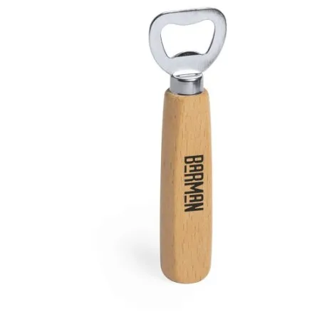 Ouvre Bouteille Personnalisé Écologique Nacul | Accessoire Bar Matières : papier Couleurs : vert goodies publicitaire événementi